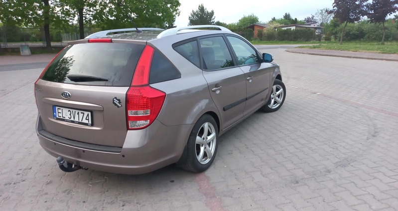 Kia Ceed cena 17500 przebieg: 262152, rok produkcji 2010 z Łódź małe 232